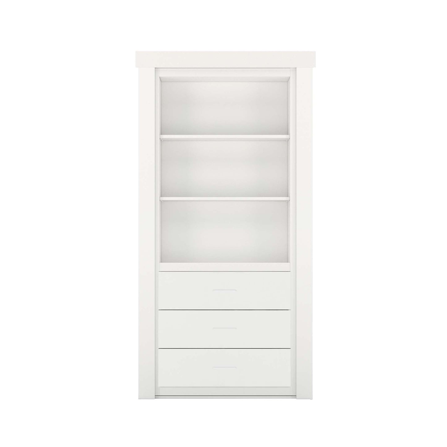 Hidden Flush Mount Paint Grade Dresser Door