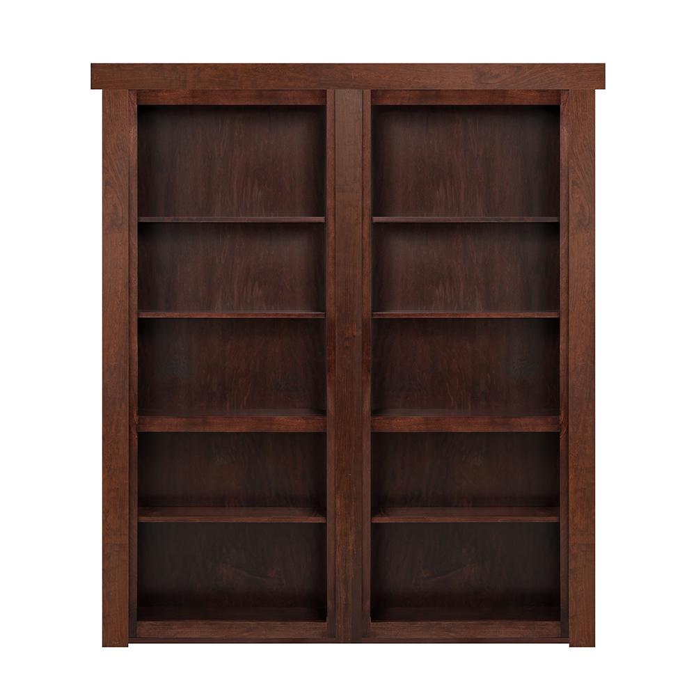 Hidden Maple French Door