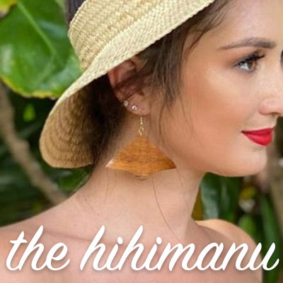 Hihimanu Koa Earrings