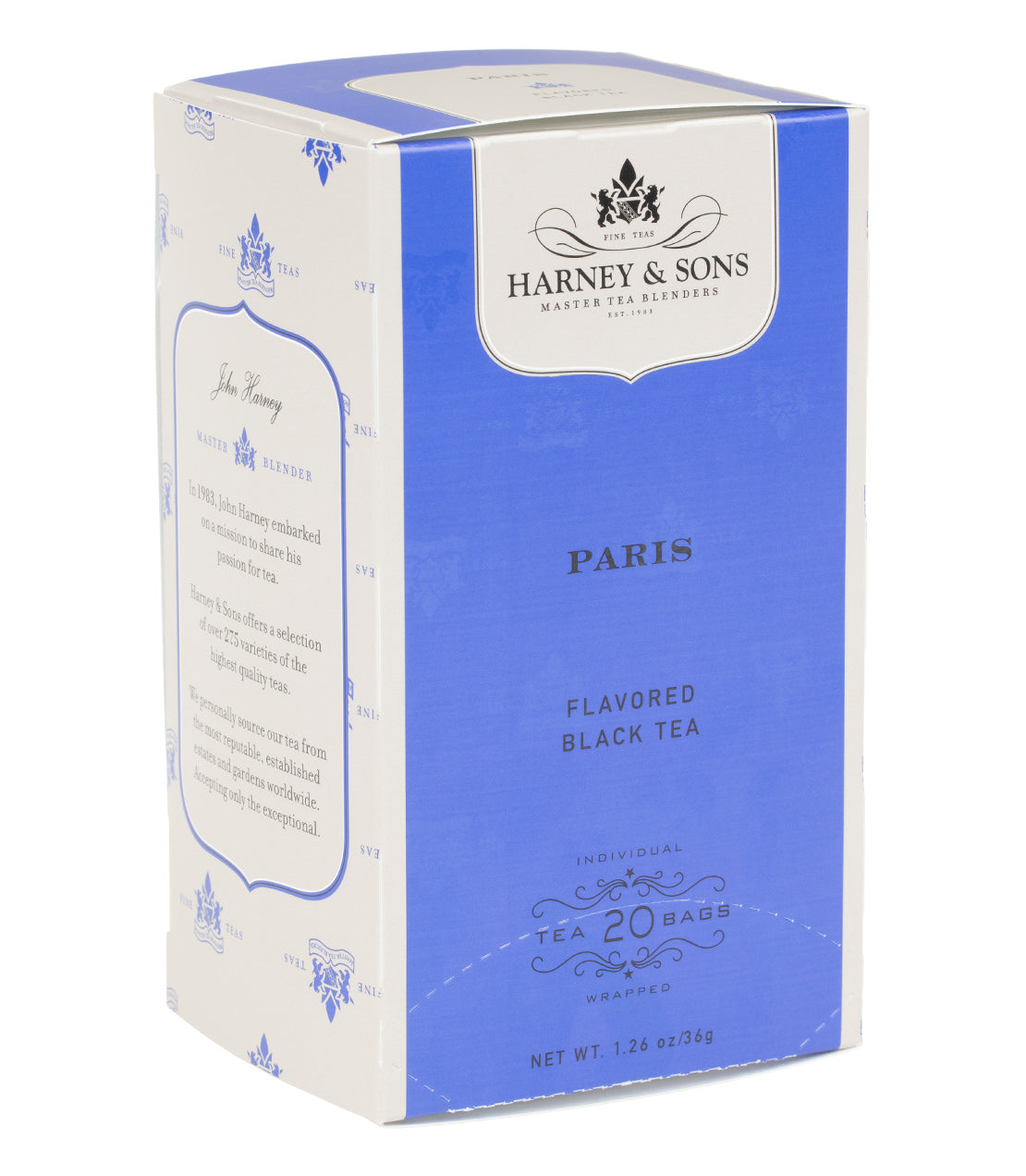 Paris, Box of 20 Premium Teabags