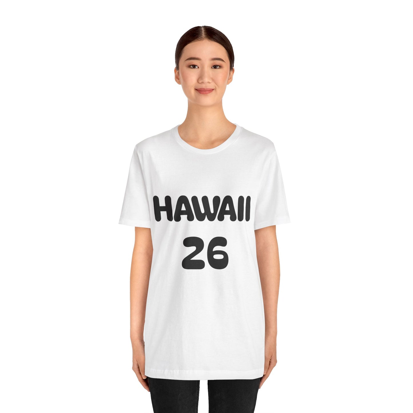 Hawaii 26 Graphic T-Shirt — Retro Beach Vibe Vacation Tee