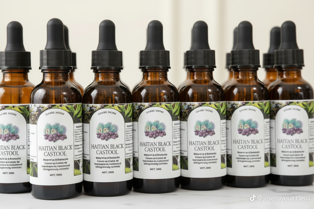 Aurore Luxure Haitian Black Castor Oil– Organic & Natural 100% Pure Castor Hair & Body Oil