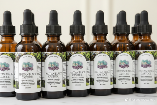 Aurore Luxure Haitian Black Castor Oil– Organic & Natural 100% Pure Castor Hair & Body Oil