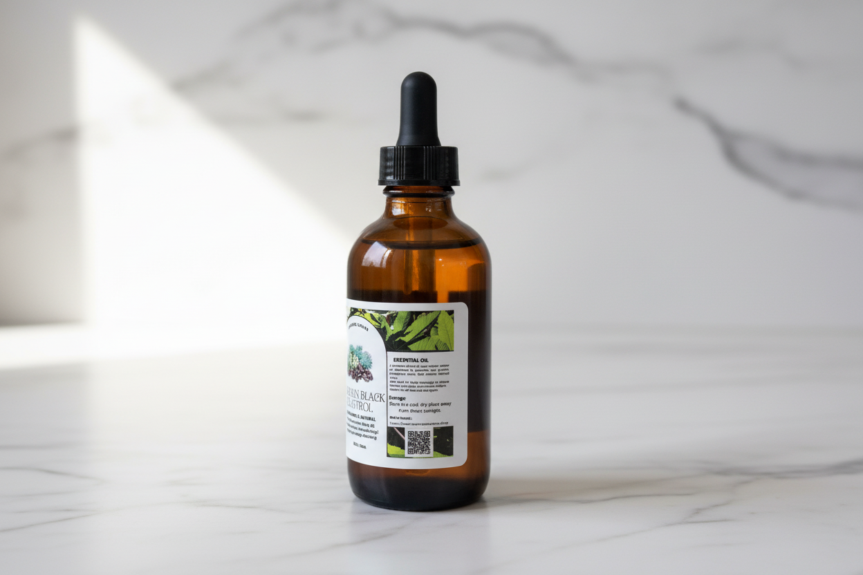 Aurore Luxure Haitian Black Castor Oil– Organic & Natural 100% Pure Castor Hair & Body Oil