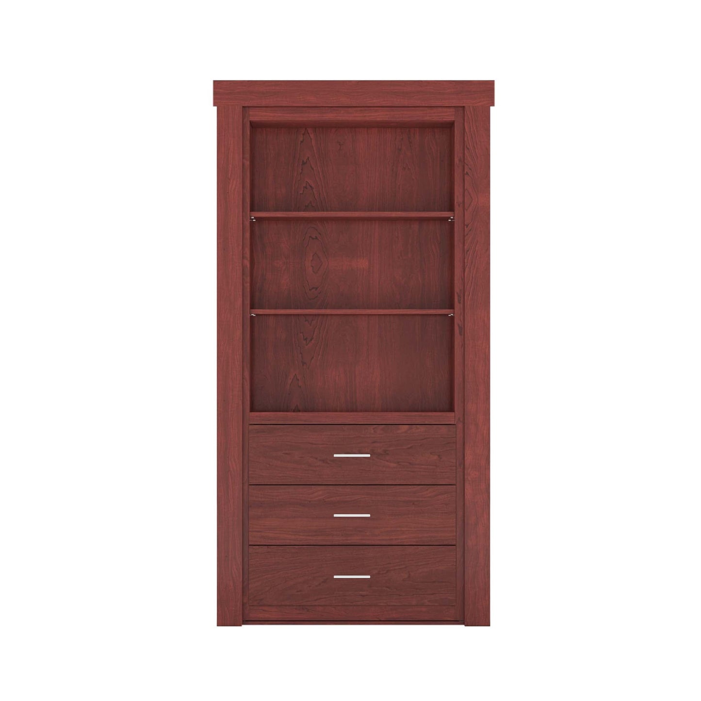 Hidden Flush Mount Maple Dresser Door
