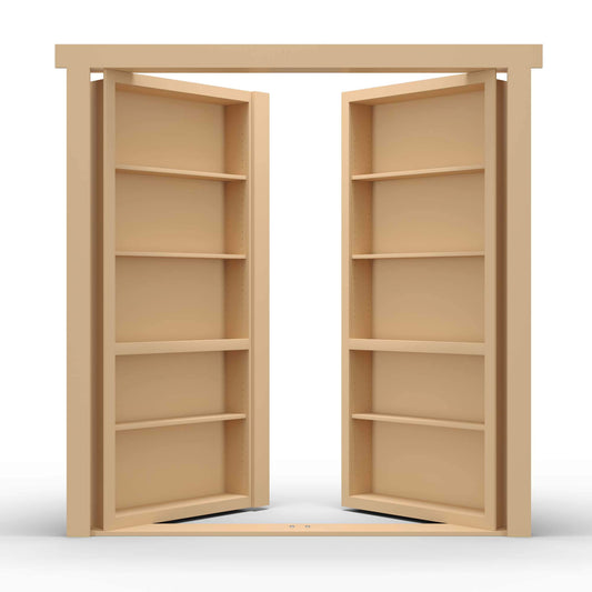 Hidden French Door Paint Grade