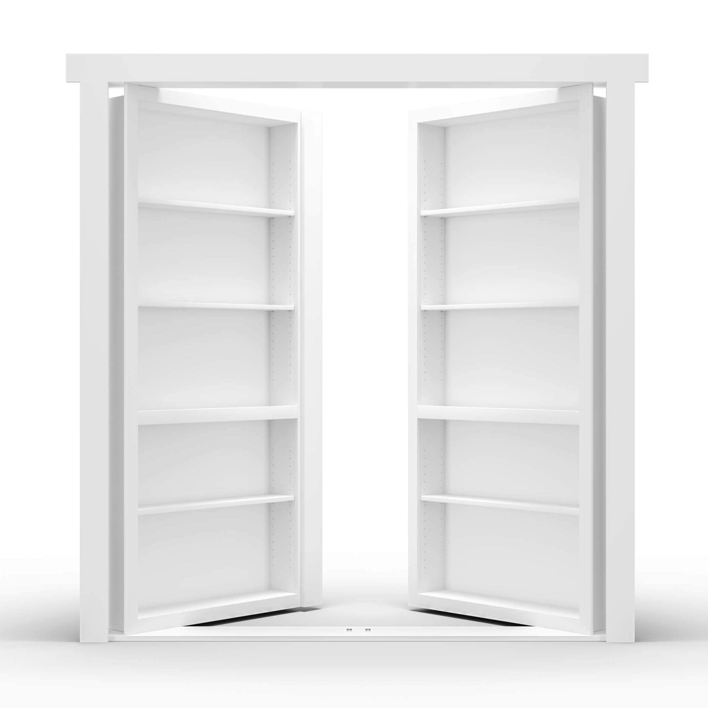 Hidden French Door Paint Grade