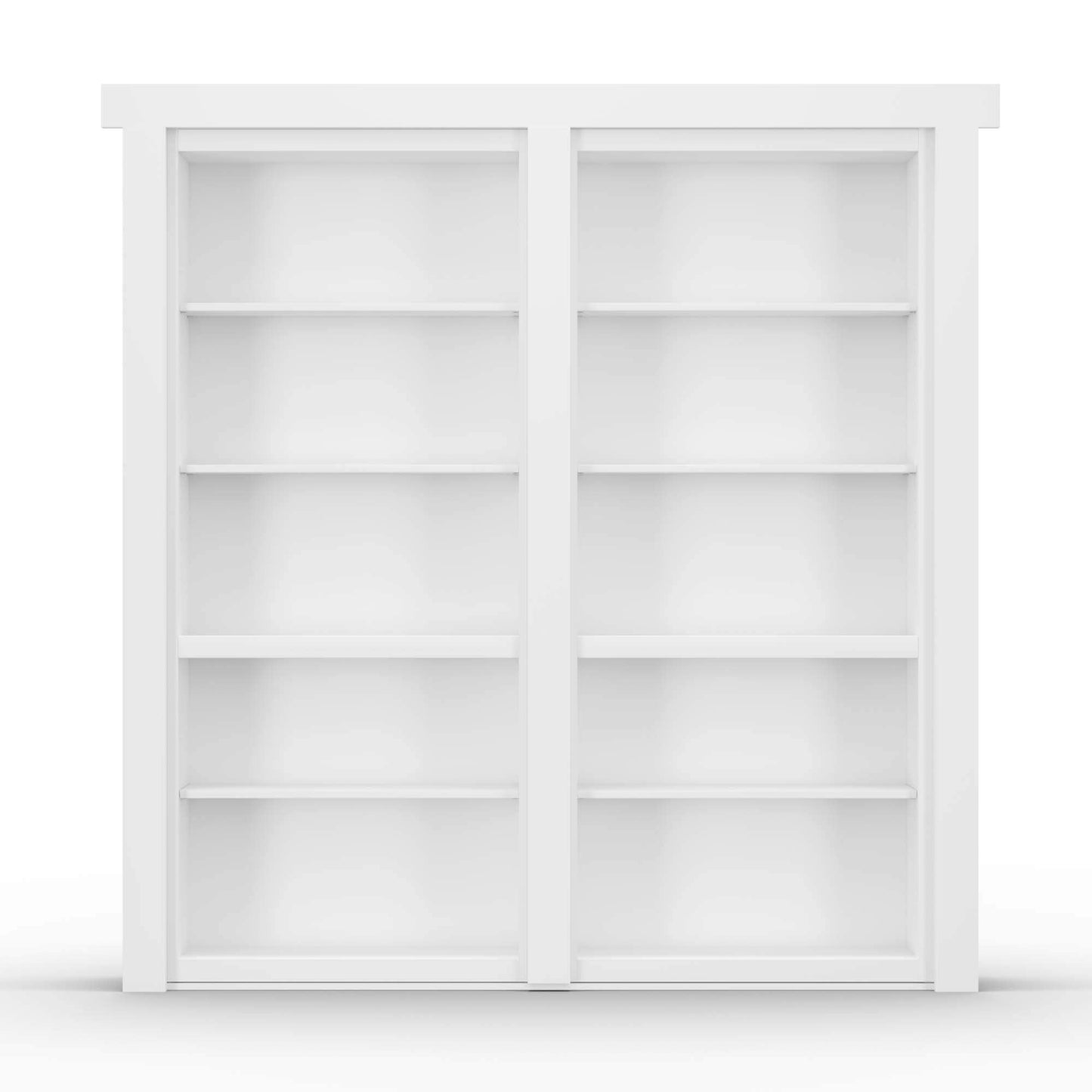 Hidden French Door Paint Grade