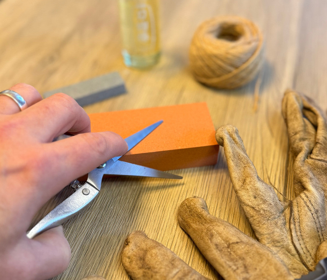 Gardening Tool Sharpener & Maintenance Kit