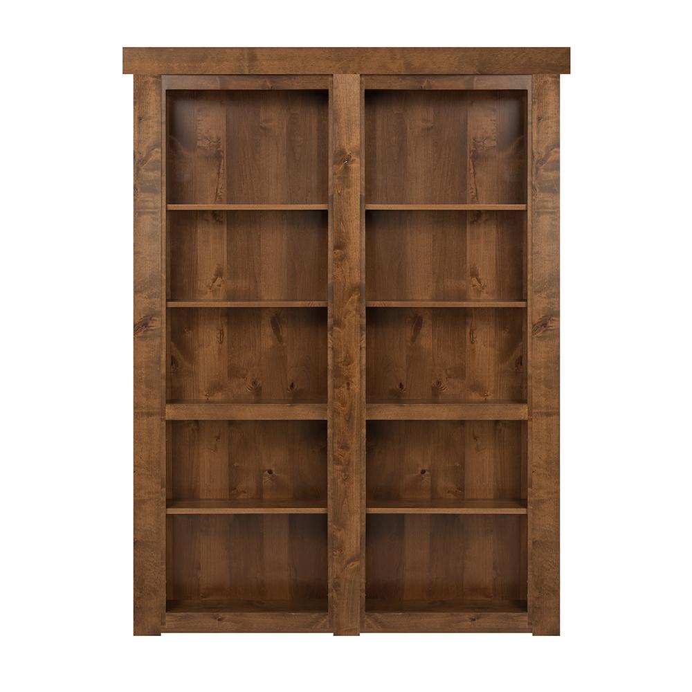 Hidden Knotty Alder French Door