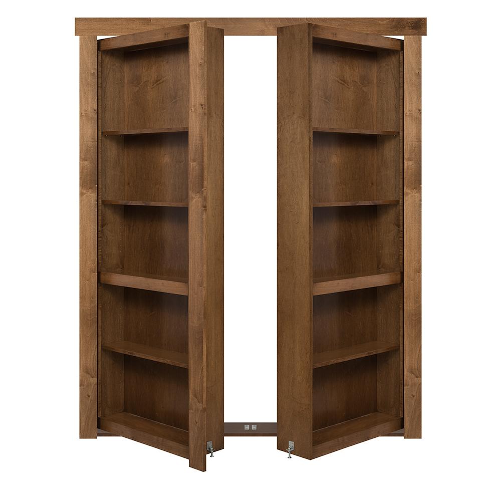 Hidden Maple French Door