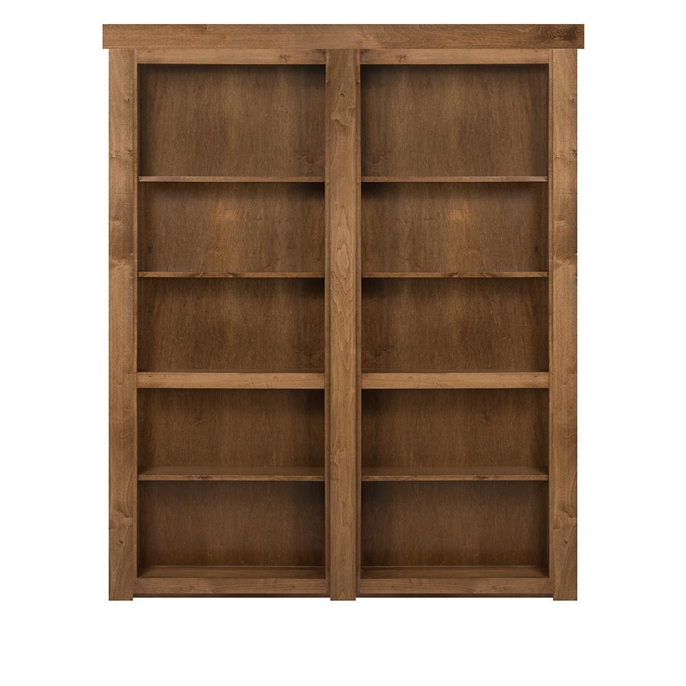 Hidden Maple French Door