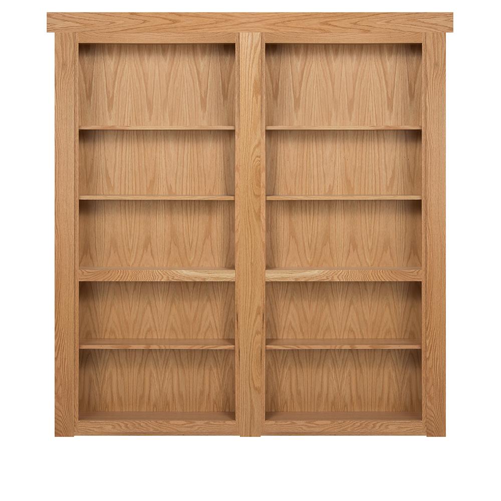 Hidden Oak French Door