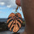 Monstera Koa Earrings - Hawaii Bookmark
