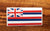Hawaiian Flag Decal with Koa Hawaii Flag Hat Pin - Hawaii Bookmark