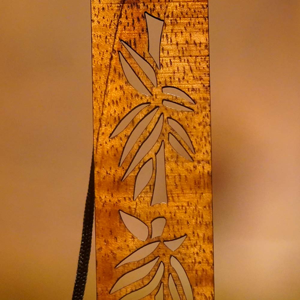 Bamboo Koa Bookmark - Hawaii Bookmark