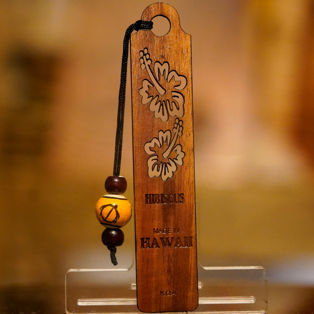 Hibiscus Koa Bookmark – Hawaii Bookmark