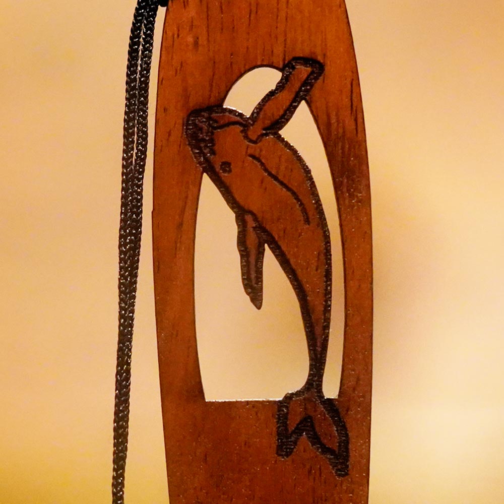 Kohola Koa Bookmark - Hawaii Bookmark