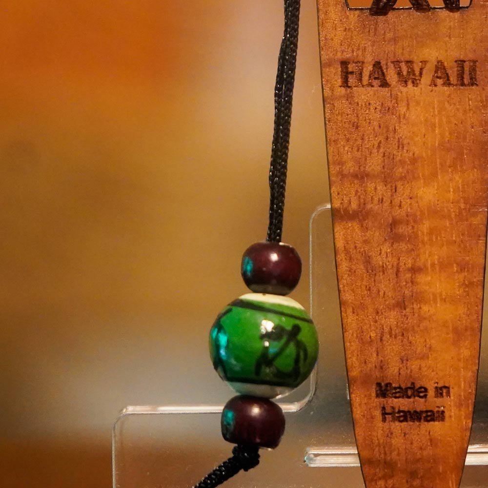 Honu Petroglyph Koa Bookmark - Hawaii Bookmark