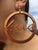 Hula Koa Wood Earrings - Hawaii Bookmark