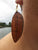 Maile Leaf Koa Wood Earrings - Hawaii Bookmark